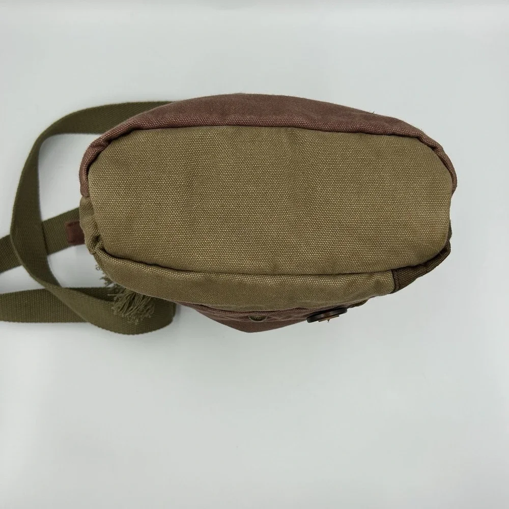CHALA Patch Crossbody Shoulder Messenger Bag Handbag Purse Olive Khaki Plum EUC‎ - Picture 16 of 16